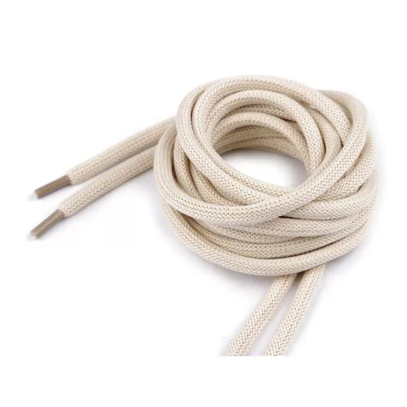 Cipőfűző hossza 100 és 130 cm - 1 (130 cm) bézs világos (10 db-os csomagolás) Cipőfűző hossza 100 és 130 cm - 1 (130 cm) bézs világos (10 db-os csomagolás)