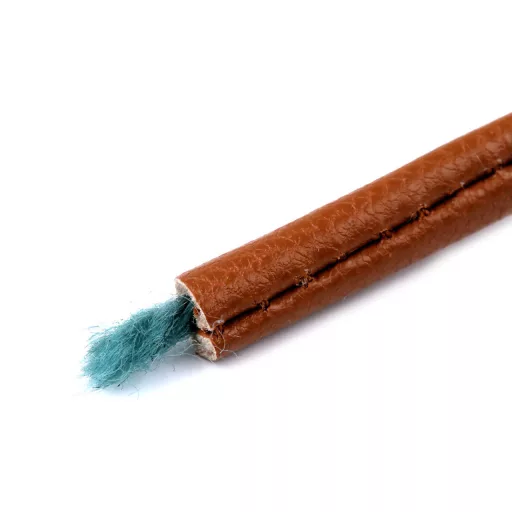 Bőrcsík lélekkel Ø2,5 és 3 mm eko bőr