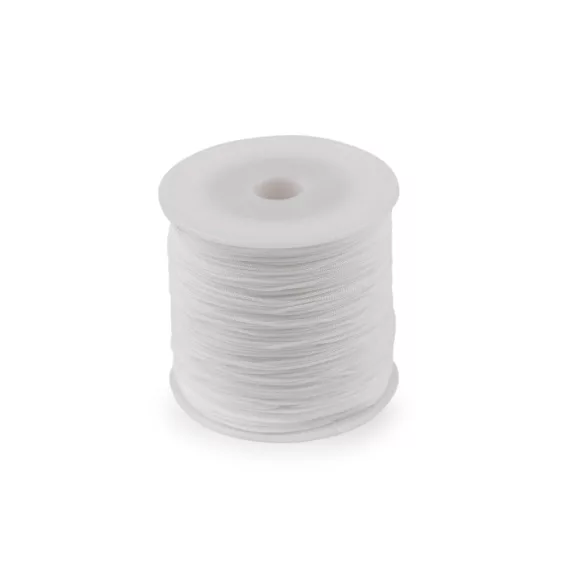 Poliészter zsinór Ø0,8 mm PES - 11 fehér (1 db-os csomagolás) Poliészter zsinór Ø0,8 mm PES - 11 fehér (1 db-os csomagolás)