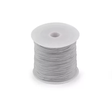   Poliészter zsinór Ø0,8 mm PES - 12 világos szürke (5 db-os csomagolás)