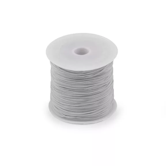 Poliészter zsinór Ø0,8 mm PES - 12 világos szürke (5 db-os csomagolás) Poliészter zsinór Ø0,8 mm PES - 12 világos szürke (5 db-os csomagolás)