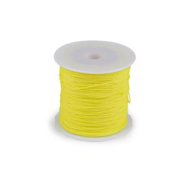   Poliészter zsinór Ø0,8 mm PES - 15 sárga (5 db-os csomagolás)