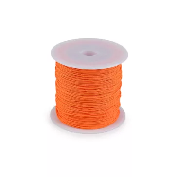   Poliészter zsinór Ø0,8 mm PES - 16 narancssárga (5 db-os csomagolás)