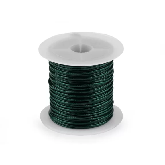 Fényes zsinór Ø1 mm - 6 zöld sötét (1 db-os csomagolás) Fényes zsinór Ø1 mm - 6 zöld sötét (1 db-os csomagolás)