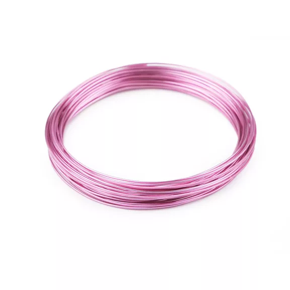Aluminium dekordrot Ø1 mm - 3 rózsaszín világos (1 db-os csomagolás) Aluminium dekordrot Ø1 mm - 3 rózsaszín világos (1 db-os csomagolás)