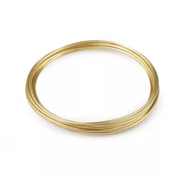   Aluminium dekordrot Ø1,8 mm - 2 világos arany (6 db-os csomagolás)