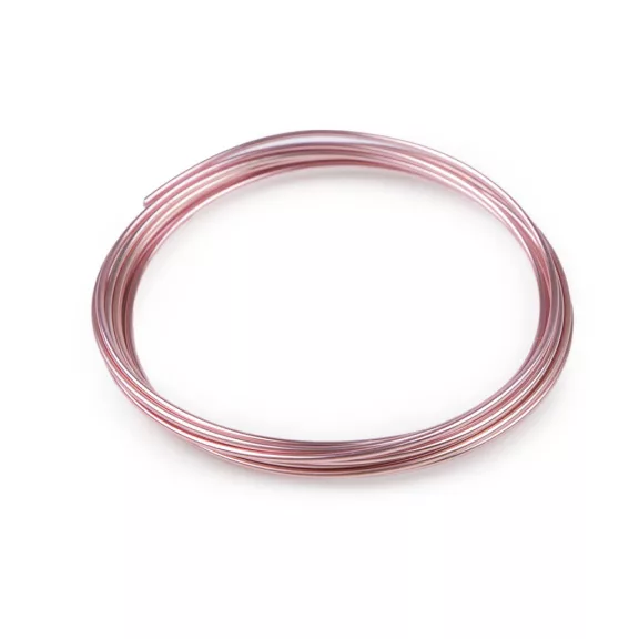 Aluminium dekordrot Ø1,8 mm - 3 rózsaszín világos (3 db-os csomagolás) Aluminium dekordrot Ø1,8 mm - 3 rózsaszín világos (3 db-os csomagolás)
