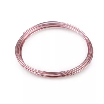   Aluminium dekordrot Ø1,8 mm - 3 rózsaszín világos (6 db-os csomagolás)