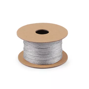   Lurexsz zsinór / kötél Ø1 mm, karácsonyi - 1 ezüst (4 db-os csomagolás)