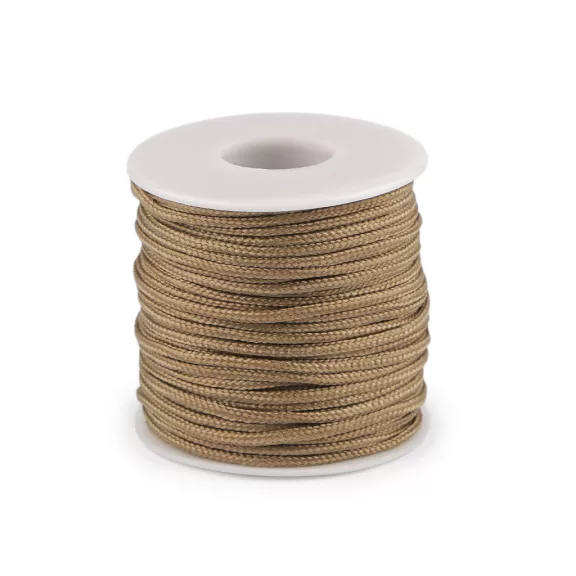 Paracord zsinór Ø2,5 mm ejtóernyő / ruha zsinór - 2 bézs (100 m-os csomagolás) Paracord zsinór Ø2,5 mm ejtóernyő / ruha zsinór - 2 bézs (100 m-os csomagolás)