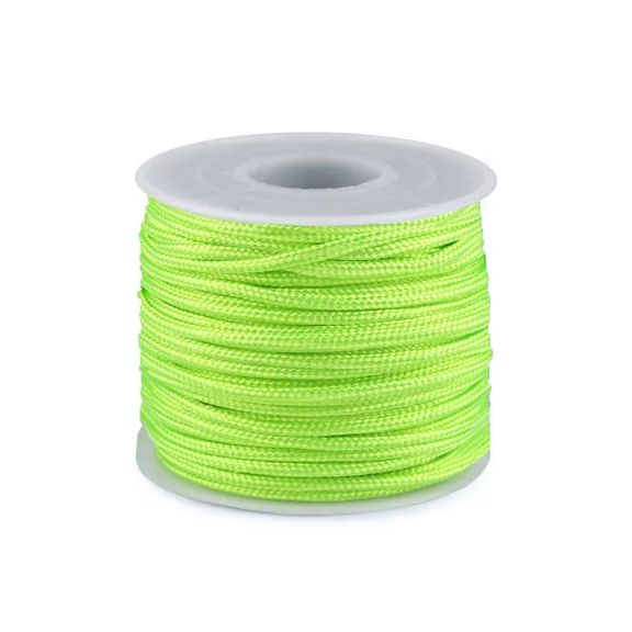 Paracord zsinór Ø2,5 mm ejtóernyő / ruha zsinór - 3 neon zöld (25 m-es csomagolás) Paracord zsinór Ø2,5 mm ejtóernyő / ruha zsinór - 3 neon zöld (25 m-es csomagolás)