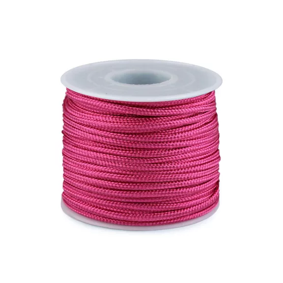 Paracord zsinór Ø2,5 mm ejtóernyő / ruha zsinór - 6 pink (25 m-es csomagolás) Paracord zsinór Ø2,5 mm ejtóernyő / ruha zsinór - 6 pink (25 m-es csomagolás)