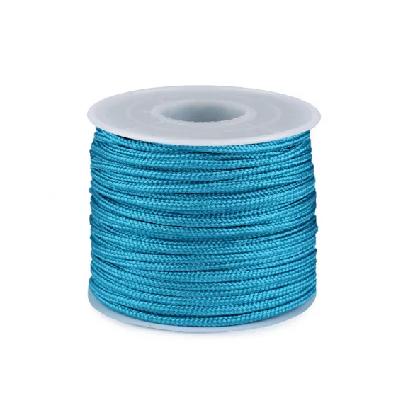 Paracord zsinór Ø2,5 mm ejtóernyő / ruha zsinór - 8 kék (25 m-es csomagolás) Paracord zsinór Ø2,5 mm ejtóernyő / ruha zsinór - 8 kék (25 m-es csomagolás)