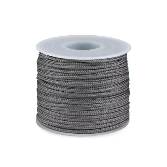 Paracord zsinór Ø2,5 mm ejtóernyő / ruha zsinór - 9 szürke (25 m-es csomagolás) Paracord zsinór Ø2,5 mm ejtóernyő / ruha zsinór - 9 szürke (25 m-es csomagolás)