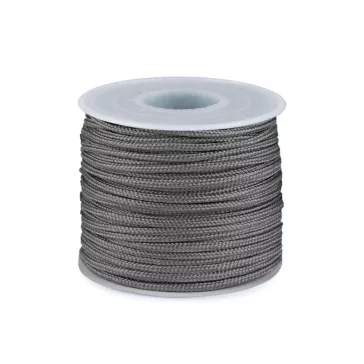   Paracord zsinór Ø2,5 mm ejtóernyő / ruha zsinór - 9 szürke (100 m-os csomagolás)