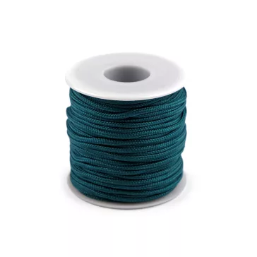   Paracord zsinór Ø2,5 mm ejtóernyő / ruha zsinór - 13 zöld sötét (100 m-os csomagolás)