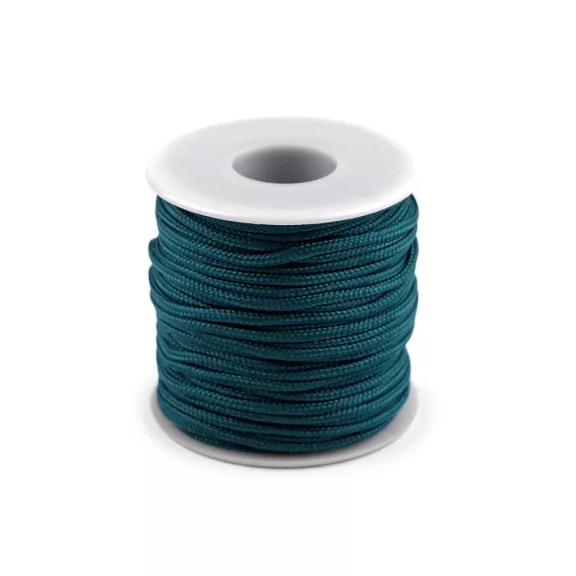 Paracord zsinór Ø2,5 mm ejtóernyő / ruha zsinór - 13 zöld sötét (100 m-os csomagolás) Paracord zsinór Ø2,5 mm ejtóernyő / ruha zsinór - 13 zöld sötét (100 m-os csomagolás)