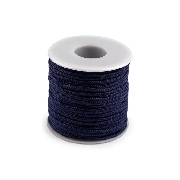 Paracord zsinór Ø2,5 mm ejtóernyő / ruha zsinór - 11 blue dark (25 m-es csomagolás) Paracord zsinór Ø2,5 mm ejtóernyő / ruha zsinór - 11 blue dark (25 m-es csomagolás)