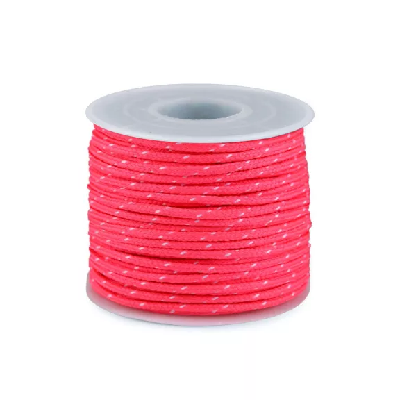 Paracord zsinór Ø2,5 mm ejtóernyő / ruha zsinór - 1 rózsaszín neon (25 m-es csomagolás) Paracord zsinór Ø2,5 mm ejtóernyő / ruha zsinór - 1 rózsaszín neon (25 m-es csomagolás)