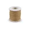 Ø1 mm csavart nylon zsinór ékszerek készítéséhez és készítéséhez - 3 bézs (1 db-os csomagolás)