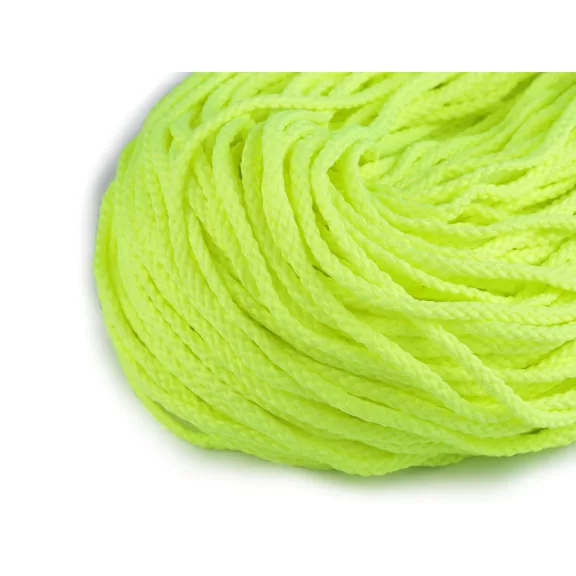 Ruha fonal PES Ø6 mm - 3 vakító sárgászöld neon (100 m-es csomagolás) Ruha fonal PES Ø6 mm - 3 vakító sárgászöld neon (100 m-es csomagolás)