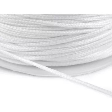 Ruha madzag PES Ø2 mm - 1 fehér (300 m-os csomagolás)