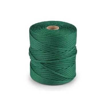   Ruhazsinór PES Ø4 mm - 675 zöld zsálya sötét (300 m-os csomagolás)