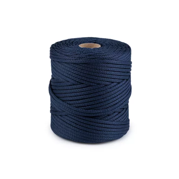 Ruhazsinór PES Ø4 mm - 588 blue dark (100 m-es csomagolás) Ruhazsinór PES Ø4 mm - 588 blue dark (100 m-es csomagolás)