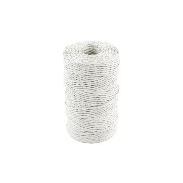   Természetes raffia, kötőtáskákhoz Ø2 mm - 2 fehér (5 db-os csomagolás)