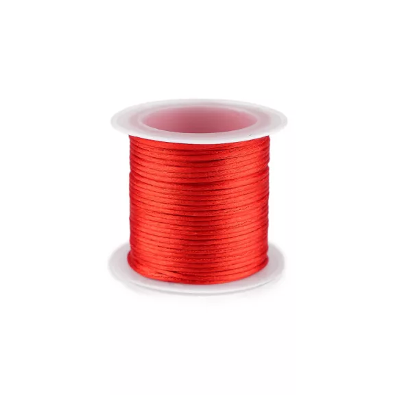 Szatén zsinór / patkányfarok Ø1 mm 10 m - 6 piros (5 db-os csomagolás) Szatén zsinór / patkányfarok Ø1 mm 10 m - 6 piros (5 db-os csomagolás)