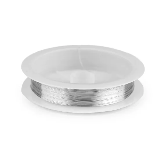 Vörösréz lakkozott drót Ø0,2 mm, 0,3 mm - 1 (0,2 mm) ezüst (12 db-os csomagolás) Vörösréz lakkozott drót Ø0,2 mm, 0,3 mm - 1 (0,2 mm) ezüst (12 db-os csomagolás)