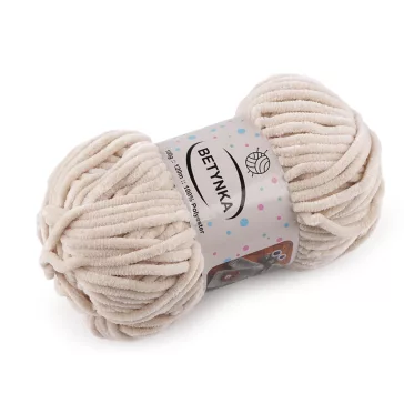   Zsenília fonal Betynka 100 g - 3 (342) világos bézs (1 db-os csomagolás)