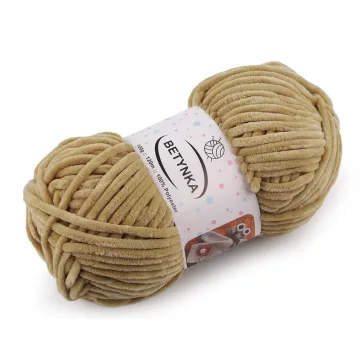   Zsenília fonal Betynka 100 g - 4 (317) sötét bézs (1 db-os csomagolás)