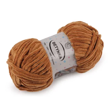   Zsenília fonal Betynka 100 g - 5 (337) barna mézes (1 db-os csomagolás)
