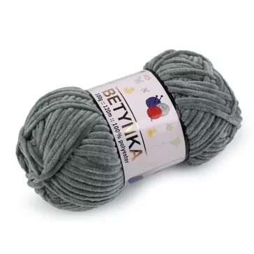   Zsenília fonal Betynka 100 g - 8 (320) szürke (1 db-os csomagolás)