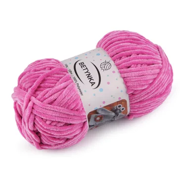   Zsenília fonal Betynka 100 g - 15 (356) ruby (1 db-os csomagolás)