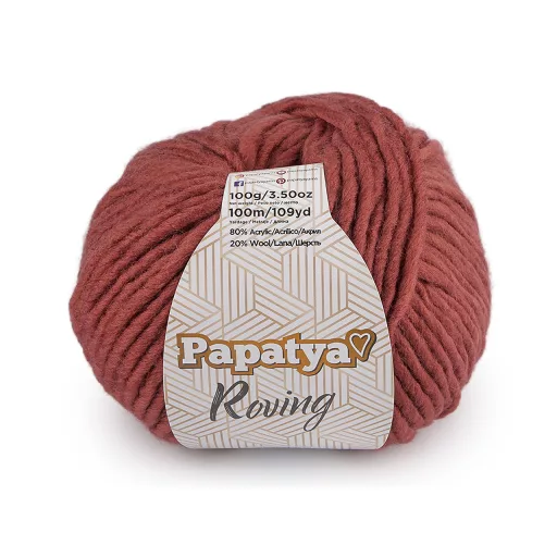Kötő fonal Papatya Roving 100 g