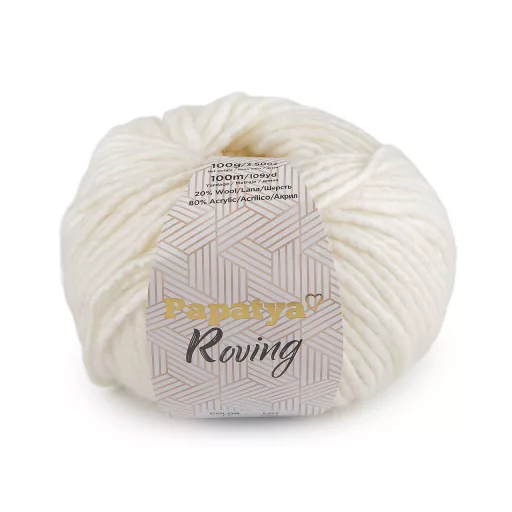 Kötő fonal Papatya Roving 100 g