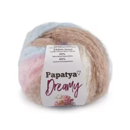 Kötő fonal Papatya Dreamy 100 g