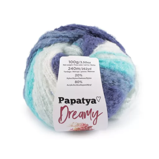 Kötő fonal Papatya Dreamy 100 g
