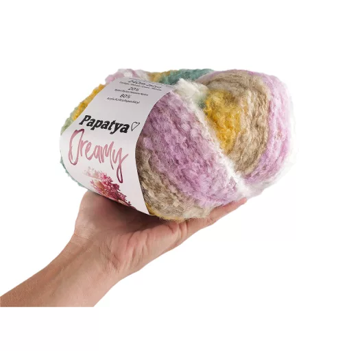 Kötő fonal Papatya Dreamy 100 g