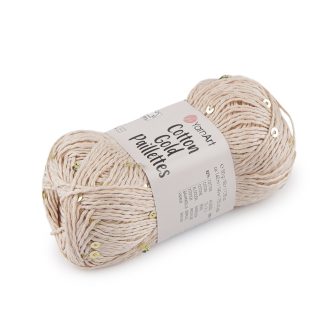 Kötőfonal Cotton Gold Paillettes flitteres 50 g