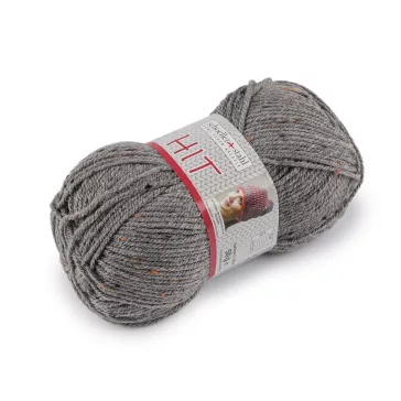   Hit noppos kötő fonal 50 g - 4 (249) szürke (1 db-os csomagolás)