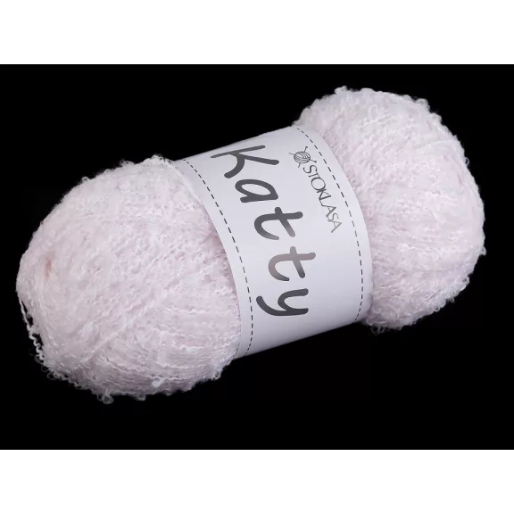 Kötő fonal buklé Katty 100 g - 2 kagylórózsaszín (1 db-os csomagolás) Kötő fonal buklé Katty 100 g - 2 kagylórózsaszín (1 db-os csomagolás)