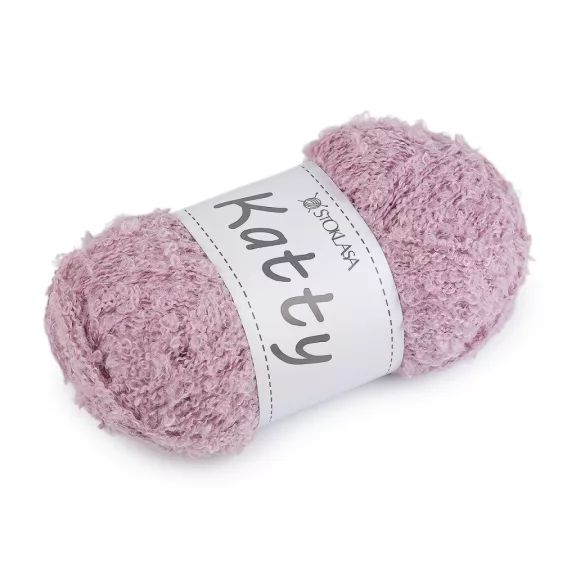 Kötő fonal buklé Katty 100 g - 3 rózsaszín söt (1 db-os csomagolás) Kötő fonal buklé Katty 100 g - 3 rózsaszín söt (1 db-os csomagolás)