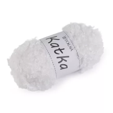   Kötőfonal Katka 100 g - 1 (409) fehér (1 db-os csomagolás)