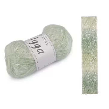   Kötő fonal Igga 100 g - 3 (001) világoszöld (1 db-os csomagolás)