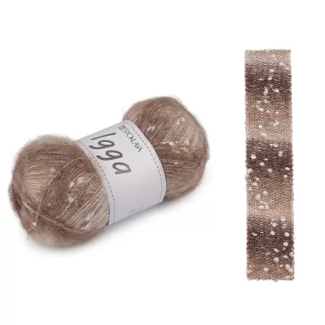   Kötő fonal Igga 100 g - 7 (003) világosbarna (1 db-os csomagolás)