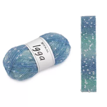   Kötő fonal Igga 100 g - 9 (010) türkiszkék (1 db-os csomagolás)