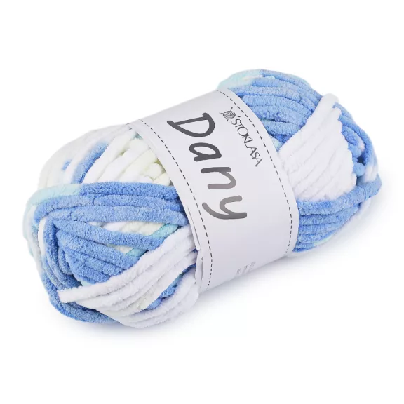 Kötőfonal zsinil Dany 100 g - 3 liláskék menta (1 db-os csomagolás) Kötőfonal zsinil Dany 100 g - 3 liláskék menta (1 db-os csomagolás)